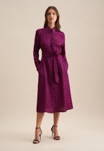 Collar Dress in Purple |  Seidensticker Onlineshop