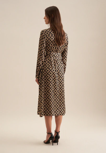 Robe Imprimé in Ecru |  Seidensticker Onlineshop