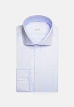 Non-iron Herringbone pattern Business Shirt in Regular with Kent-Collar in Light Blue |  Seidensticker Onlineshop