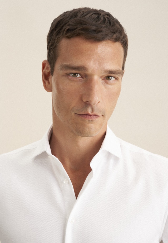 Regular Business shirt Stripe in White |  Seidensticker Onlineshop