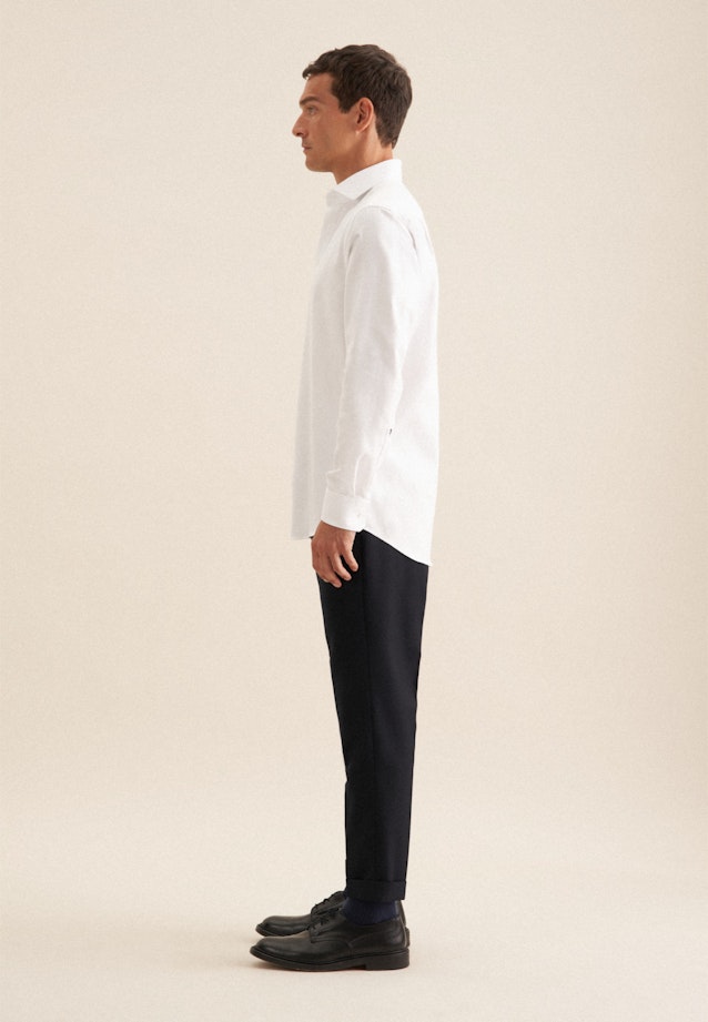 Regular Business shirt Stripe in White |  Seidensticker Onlineshop