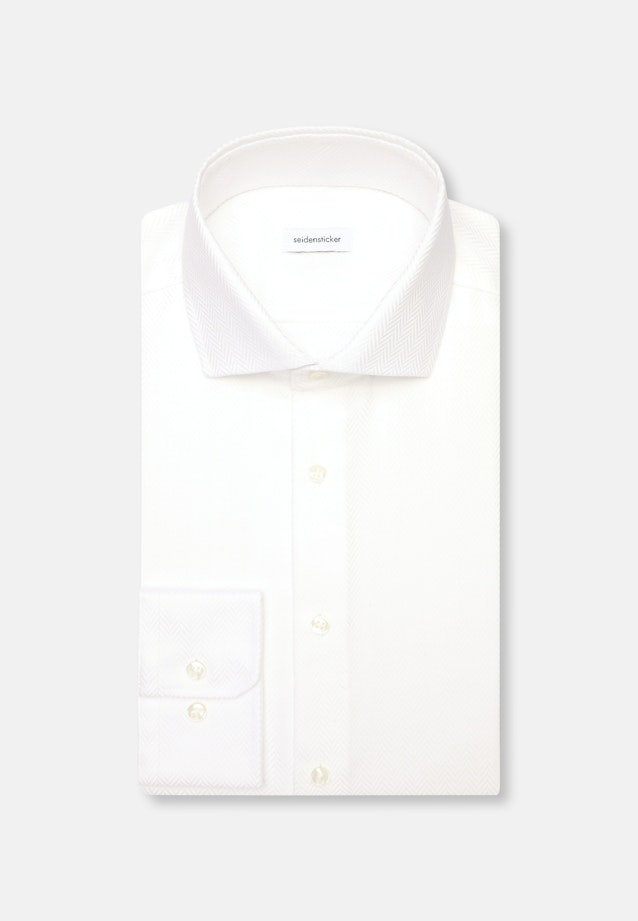 Regular Business shirt Stripe in White |  Seidensticker Onlineshop