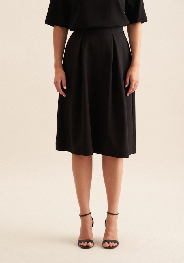 Jupe Uni in Noir | Seidensticker Onlineshop