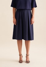 Rok in Donkerblauw |  Seidensticker Onlineshop