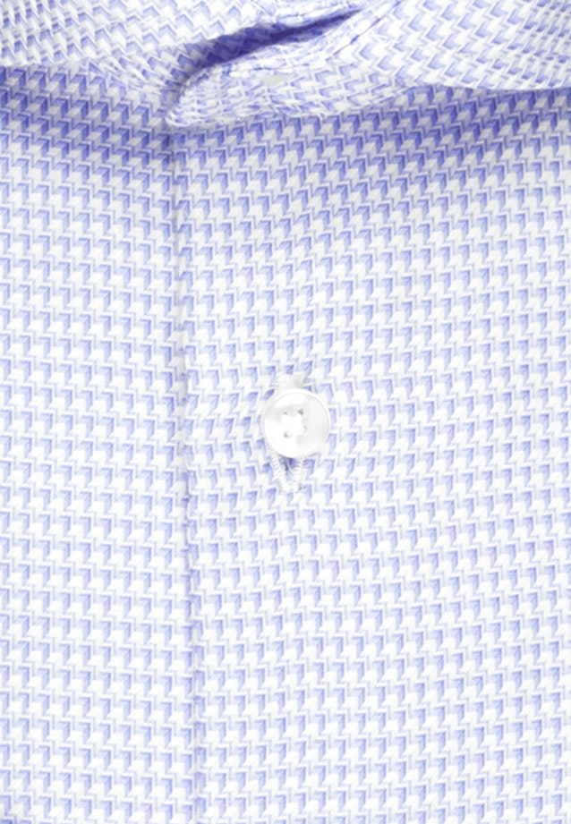 Shaped Business shirt Structure in Light Blue |  Seidensticker Onlineshop