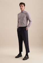 Shaped Business shirt Structure in Purple |  Seidensticker Onlineshop