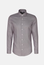 Shaped Business shirt Structure in Purple |  Seidensticker Onlineshop