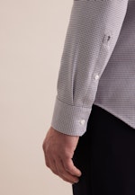 Shaped Business Hemd Struktur in Braun |  Seidensticker Onlineshop