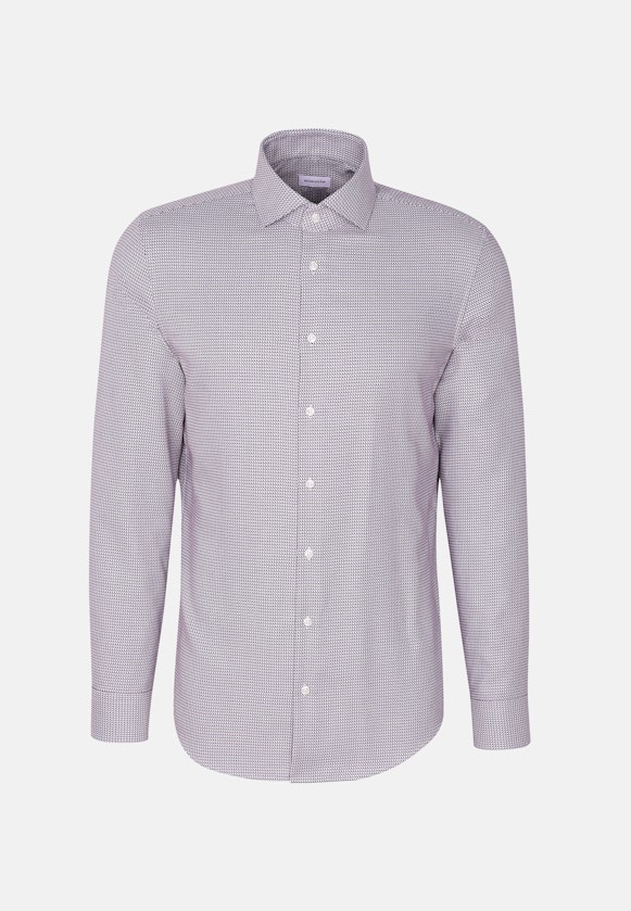 Shaped Business Hemd Struktur in Braun |  Seidensticker Onlineshop