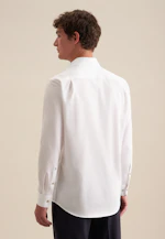 Regular Chemise d'affaires Uni in Blanc |  Seidensticker Onlineshop