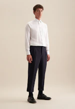 Regular Chemise d'affaires Uni in Blanc |  Seidensticker Onlineshop