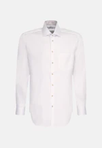 Regular Chemise d'affaires Uni in Blanc |  Seidensticker Onlineshop
