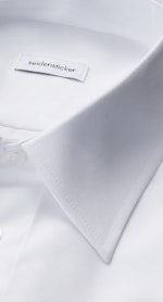 Regular Pilotenhemd Uni in Weiß |  Seidensticker Onlineshop