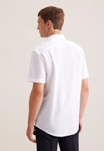 Regular Chemise de pilote Uni in Blanc |  Seidensticker Onlineshop