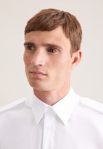 Regular Chemise de pilote Uni in Blanc |  Seidensticker Onlineshop