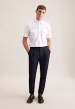 Regular Chemise de pilote Uni in Blanc |  Seidensticker Onlineshop