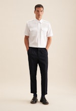 Chemise De Pilote Regular Manche Courte Classique in Blanc |  Seidensticker Onlineshop