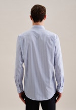 Regular Business shirt Stripes in Light Blue |  Seidensticker Onlineshop