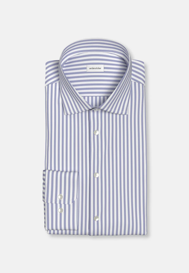 Regular Business shirt Stripes in Light Blue | Seidensticker online shop
