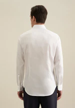 Shaped Business shirt Uni in White |  Seidensticker Onlineshop