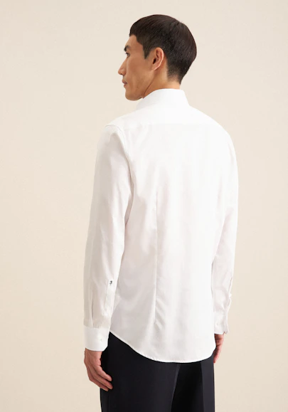 Shaped Chemise d'affaires Uni in Blanc | Seidensticker Onlineshop