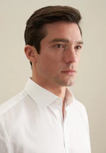 Shaped Business shirt Uni in White |  Seidensticker Onlineshop
