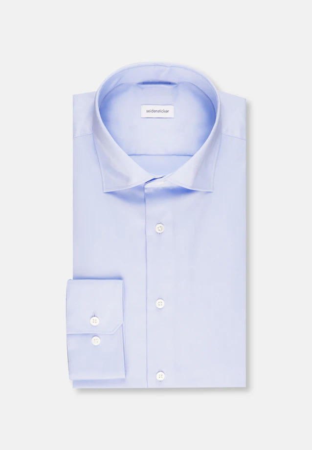Shaped Business shirt Uni in Light Blue |  Seidensticker Onlineshop