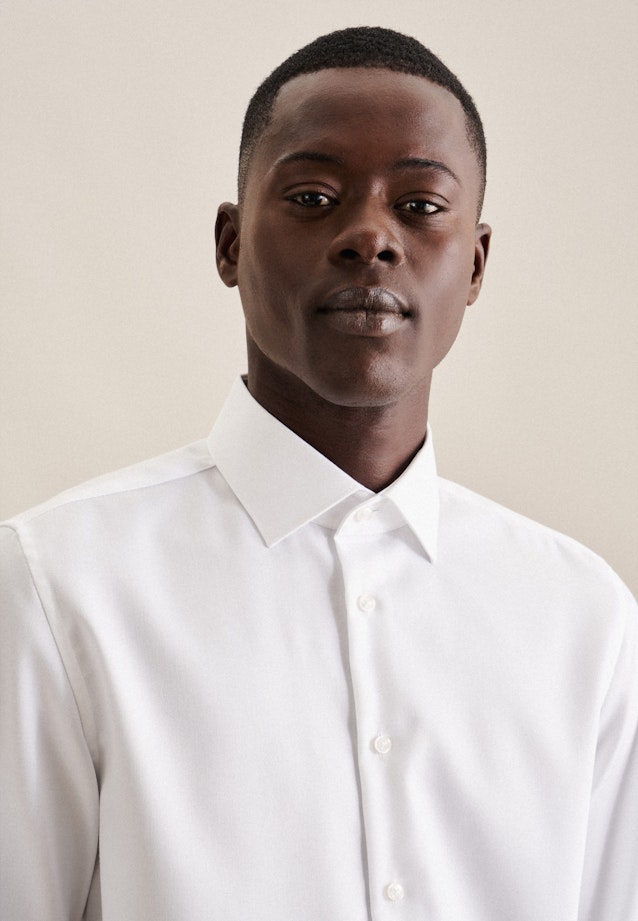 Shaped Chemise d'affaires Uni in Blanc |  Seidensticker Onlineshop