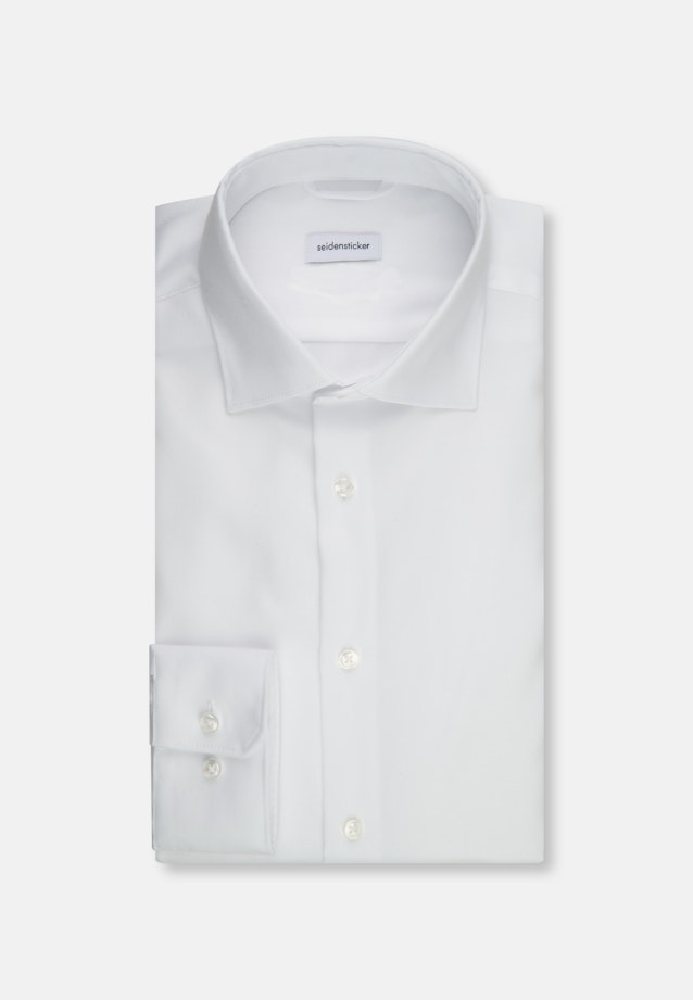 Shaped Chemise d'affaires Uni in Blanc |  Seidensticker Onlineshop