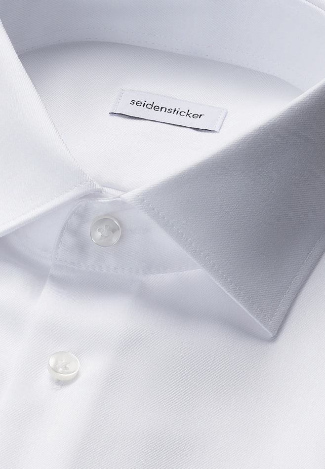 Shaped Business Hemd Uni in Weiß | Seidensticker Onlineshop