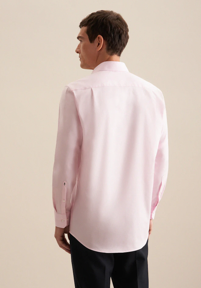 Shaped Business Hemd Uni in Rosa | Seidensticker Onlineshop