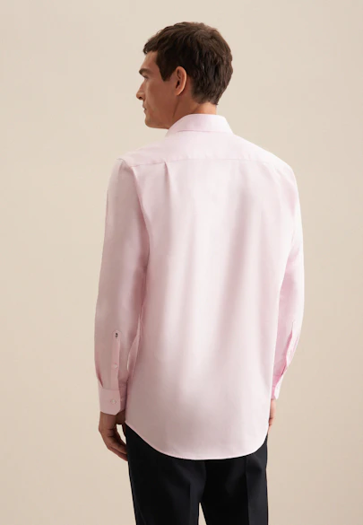 Shaped Business shirt Uni in Rosa |  Seidensticker Onlineshop
