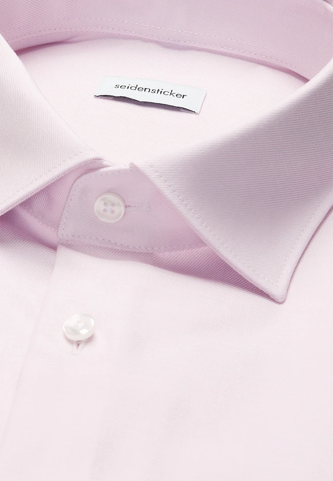 Shaped Business shirt Uni in Rosa | Seidensticker online shop