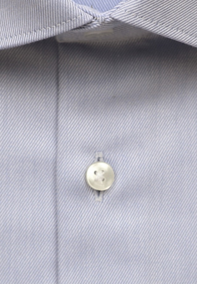 Shaped Business shirt Uni in Mittelblau |  Seidensticker Onlineshop