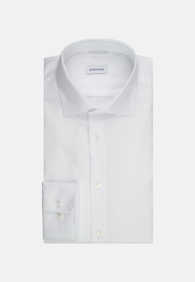 Chemise Business Shaped Col Kent  manches extra-longues in Blanc |  Seidensticker Onlineshop