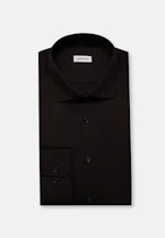Regular Business shirt Uni in Schwarz |  Seidensticker Onlineshop
