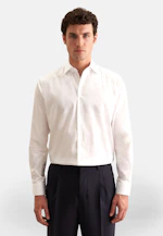 Regular Business shirt Uni in White |  Seidensticker Onlineshop