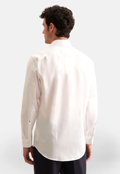 Regular Business shirt Uni in White |  Seidensticker Onlineshop