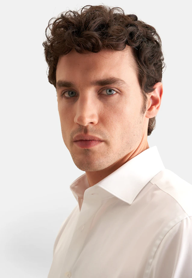 Regular Business shirt Uni in White |  Seidensticker Onlineshop