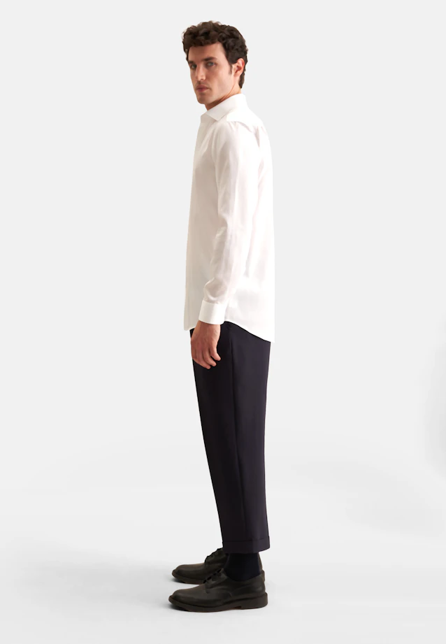 Regular Business shirt Uni in White |  Seidensticker Onlineshop