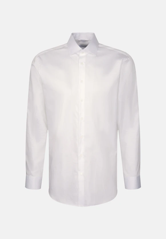 Regular Business shirt Uni in White |  Seidensticker Onlineshop