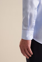 Regular Chemise d'affaires Uni in Bleu Clair |  Seidensticker Onlineshop