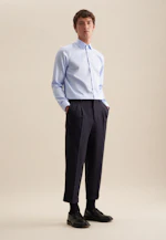 Regular Chemise d'affaires Uni in Bleu Clair |  Seidensticker Onlineshop