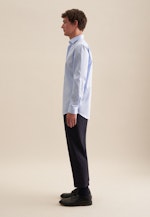 Regular Chemise d'affaires Uni in Bleu Clair |  Seidensticker Onlineshop