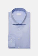 Regular Chemise d'affaires Uni in Bleu Clair |  Seidensticker Onlineshop