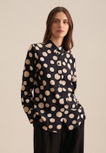 Crepe Shirt Blouse in Black |  Seidensticker Onlineshop