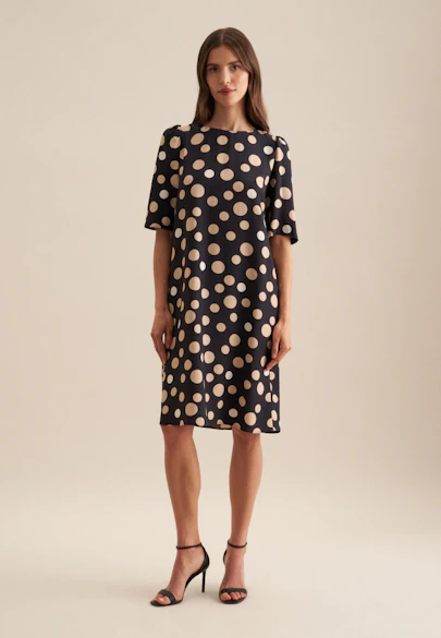 Dress Print in Black |  Seidensticker Onlineshop