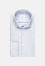 Chemise Business X-Slim Structuré Col Kent in Bleu Clair |  Seidensticker Onlineshop