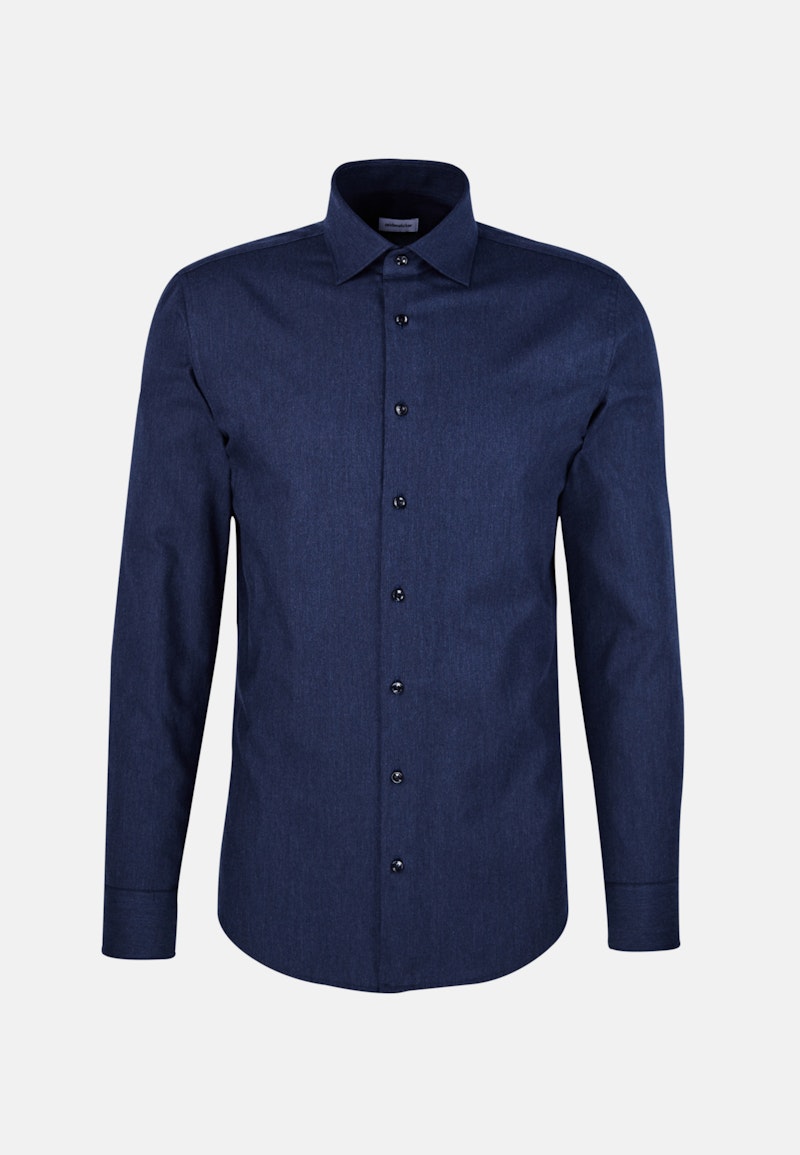 Chemise en flanelle Slim Flanelle Col Kent