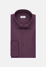 Flannel shirt in Slim with Kent-Collar in Purple |  Seidensticker Onlineshop